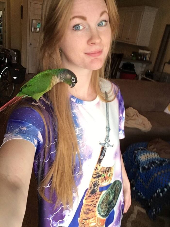 My Parrot Has Mixed Feelings About My Secret Santa Gift