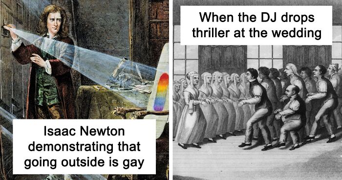 50 Classic Art Memes That Prove Nothing Has Changed In 100s Of Years (New Pics)