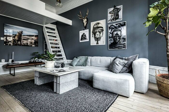 A Very Eclectic Scandinavian Apartment | Håven, Sweden