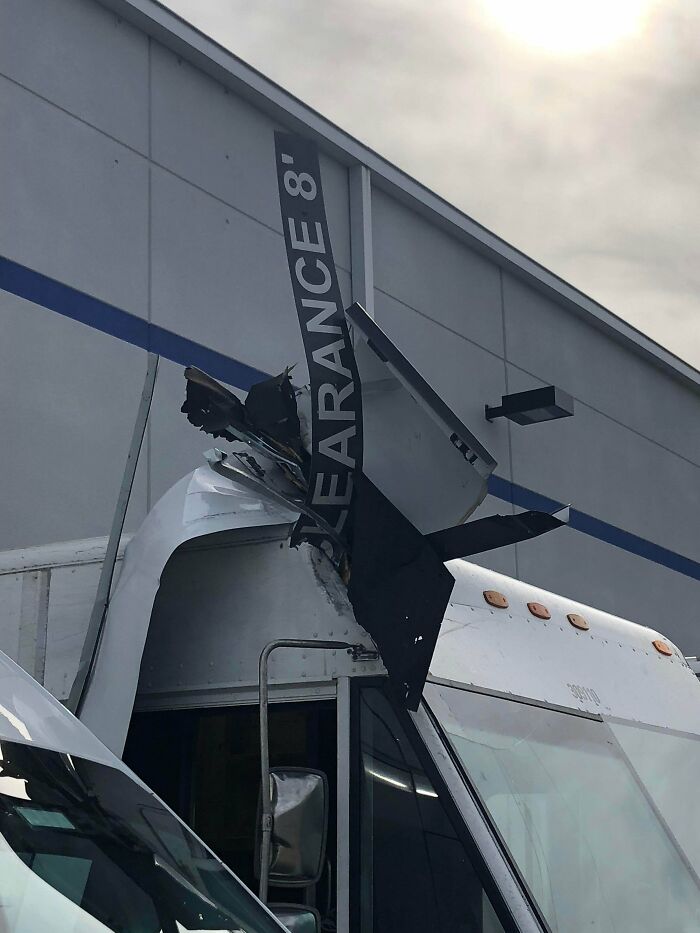 I Work For FedEx. One Of Our Trucks Came In Like This