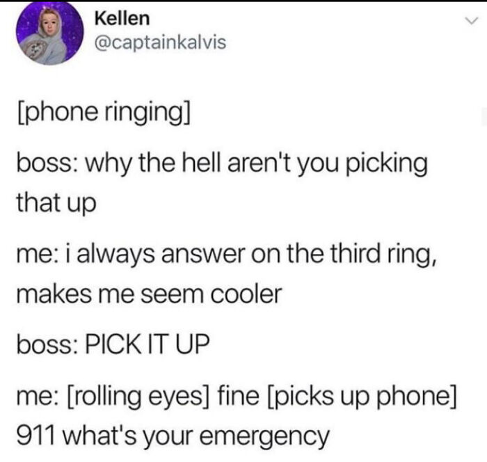 Makes Him Seem Cooler