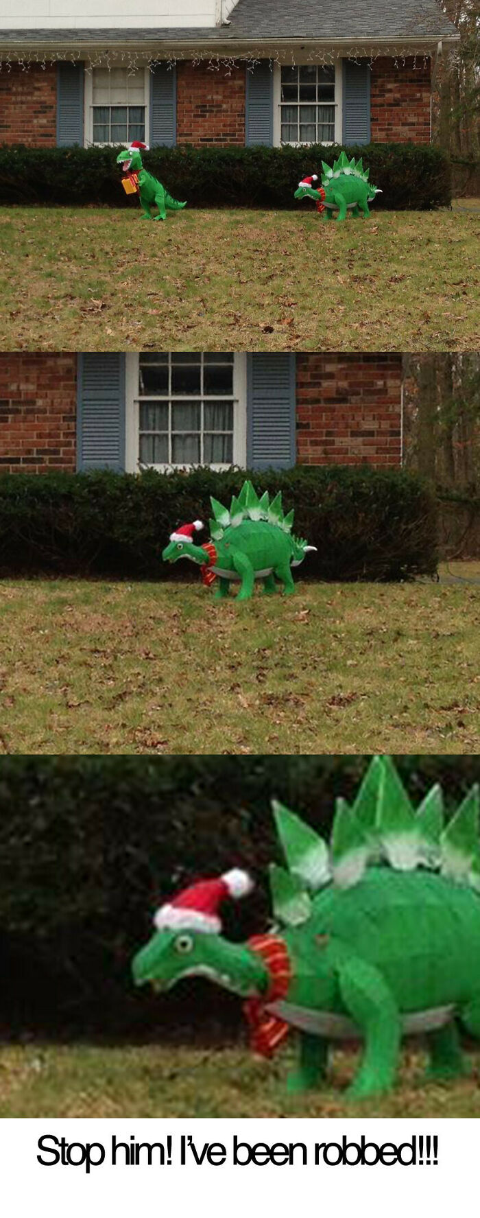 Xmas T-Rex Is Actually A Huge Jerk