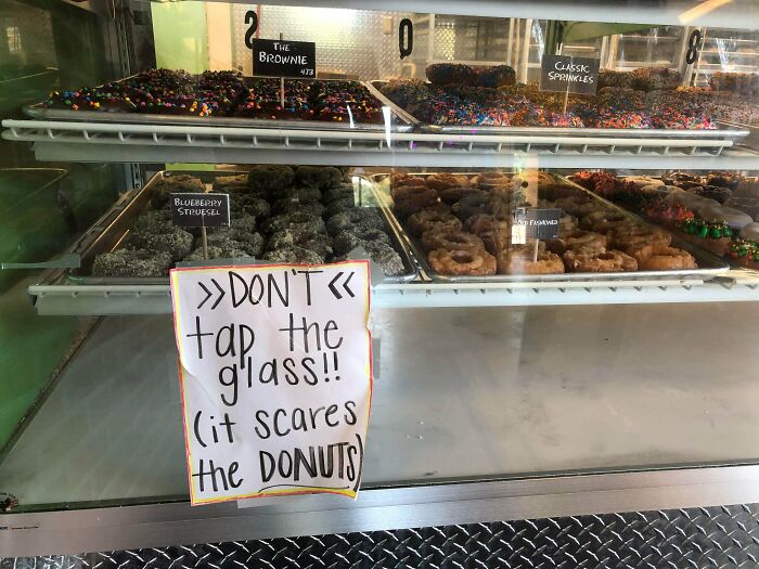 Don’t Tap The Glass!