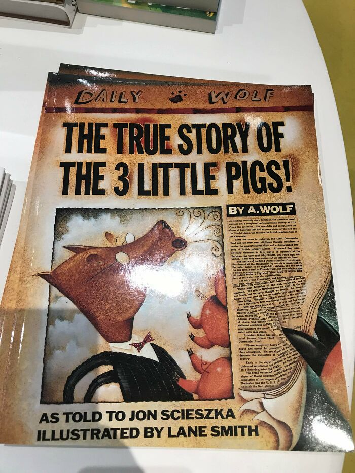 The True Story Of The Three Little Pigs