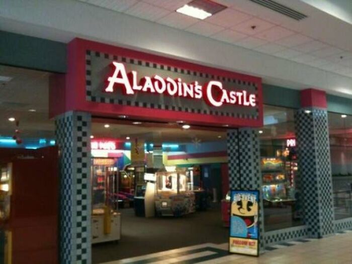 Anyone Remember Aladdin's Castle Arcades?