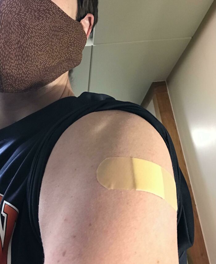 Just Got My Covid Vaccine
