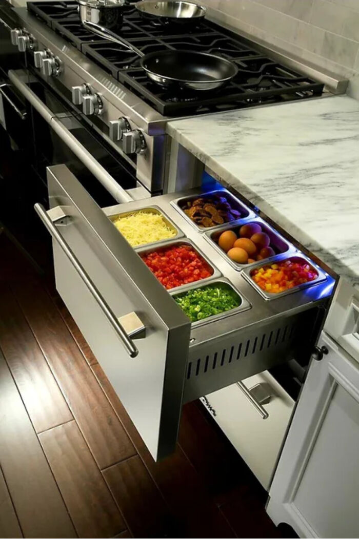 Refrigerated Kitchen Drawers
