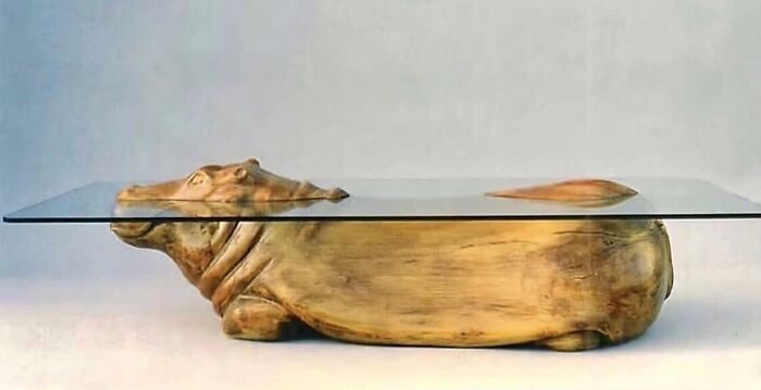 Hippopotamus Table