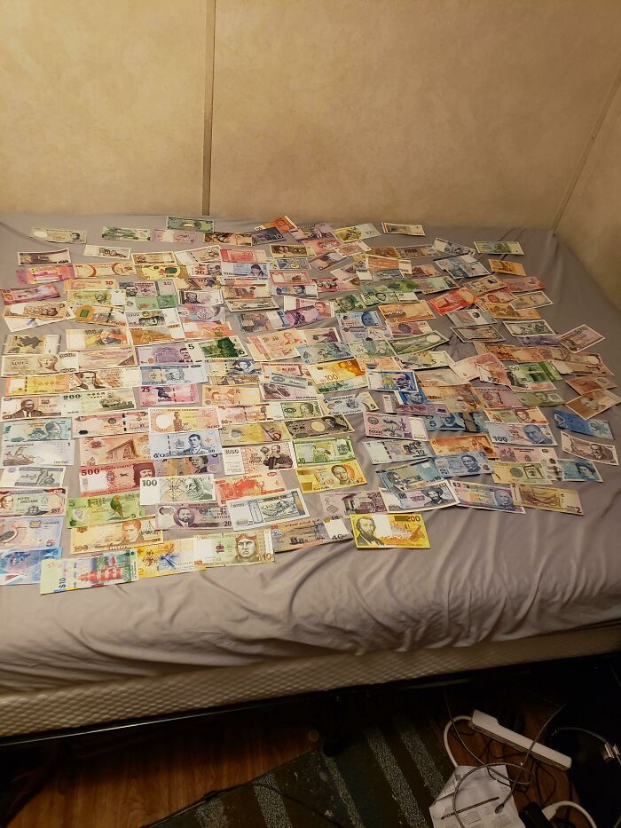 I Have Banknotes From Every Country In The World