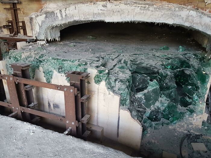 This Abandoned Glass Furnace