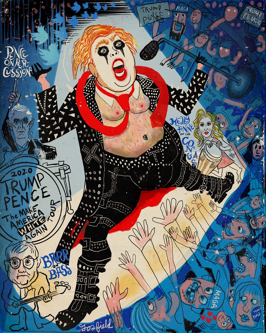 June 20: In Tulsa, Trump Holds The First Of His Super-Spreader Rallies For His Rabid Fans.