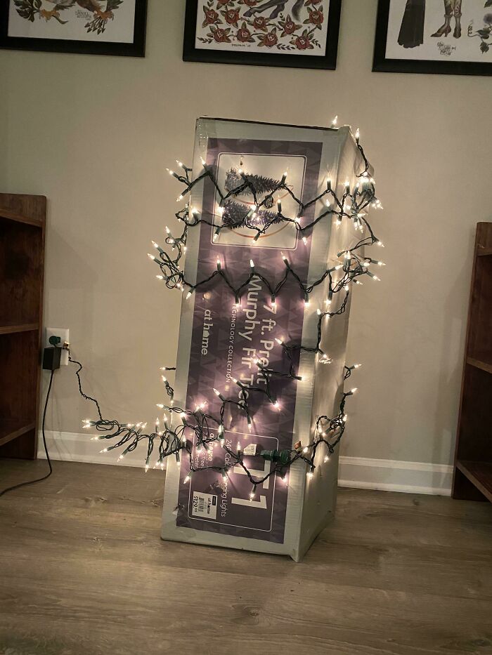 I Finally Put My Tree Up, Happy Holidays