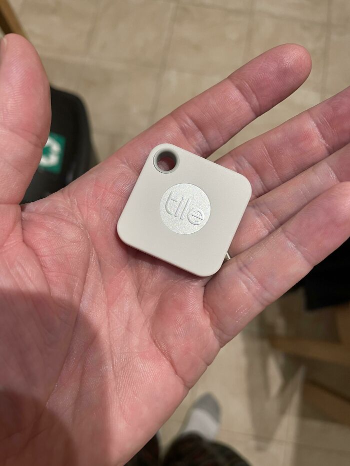 Got This For Christmas Because I Always Lose My Keys, But Now I Can’t Find My Keys To Put It On The Keychain