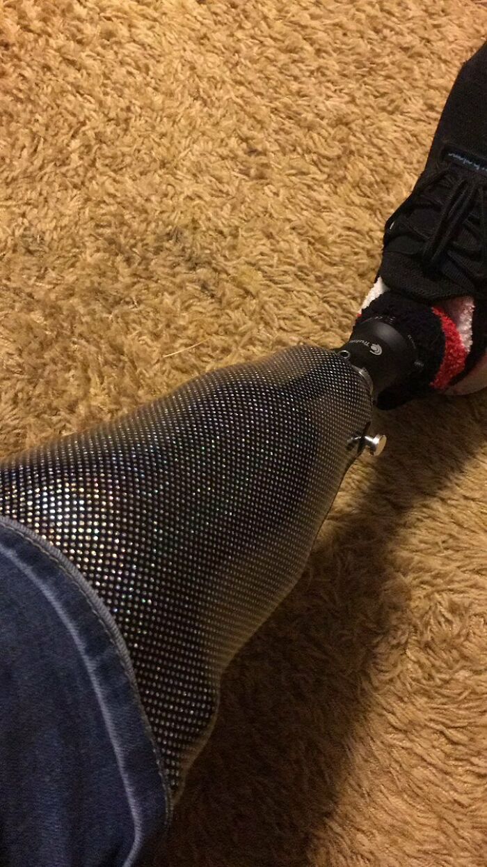 My Wife Bought Me A New Leg For Christmas