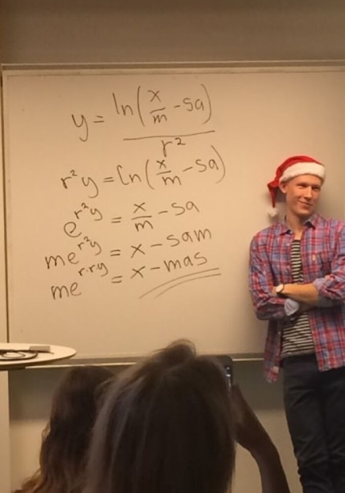 Math Teacher Is So Smug