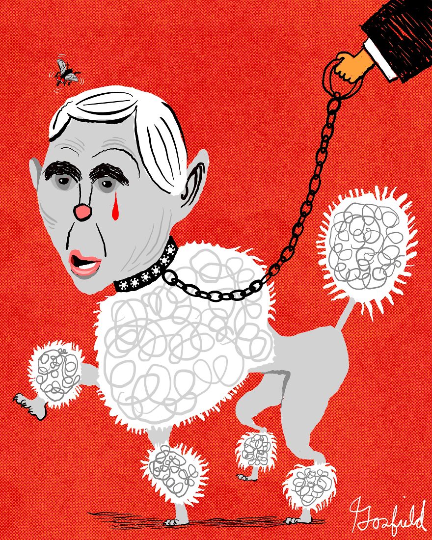 October 7: Pence The Poodle Serves His Master Well In The Vice Presidential Debate.