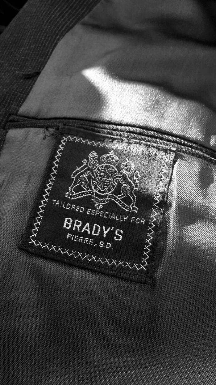 30 Years Ago My Late Great Grandfather Shut Down His Men’s Clothing Store. Today I Bought A Suit Tailored By Him Nearly 400 Miles Away In A Goodwill