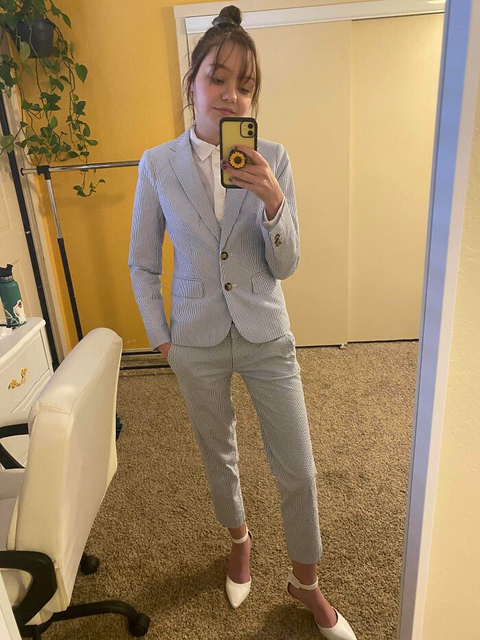 The Thrift Gods Were Once Again Gracious To Me, I Got That Suit Jacket Several Months Ago And Just Yesterday Found The Matching Pants At Goodwill