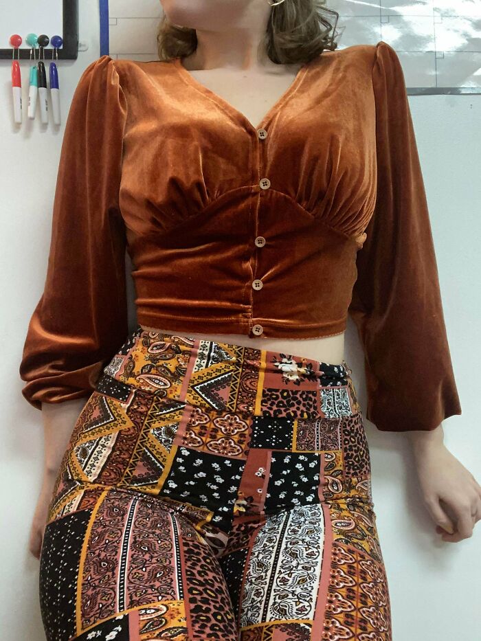 Convinced This $6 Top Was Meant To Be Paired With These $5 Pants