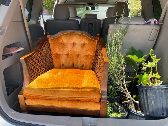 $10 Dream Chair, Fit Perfectly In The Back Like It Was It Was Meant To Be