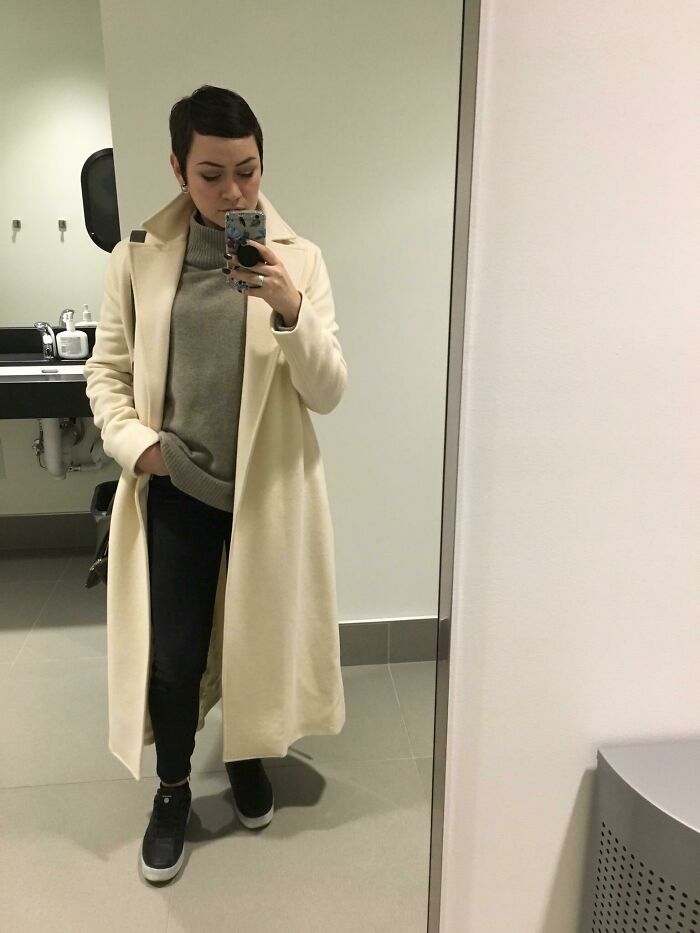 Full Length 100% Wool Ralph Lauren Coat For $12