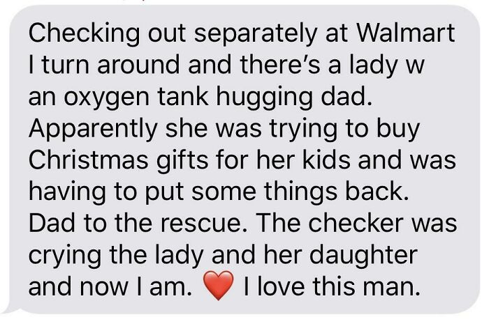 I Got This Text From My Mom While She And My Dad Were Out Doing Some Last-Minute Christmas Shopping