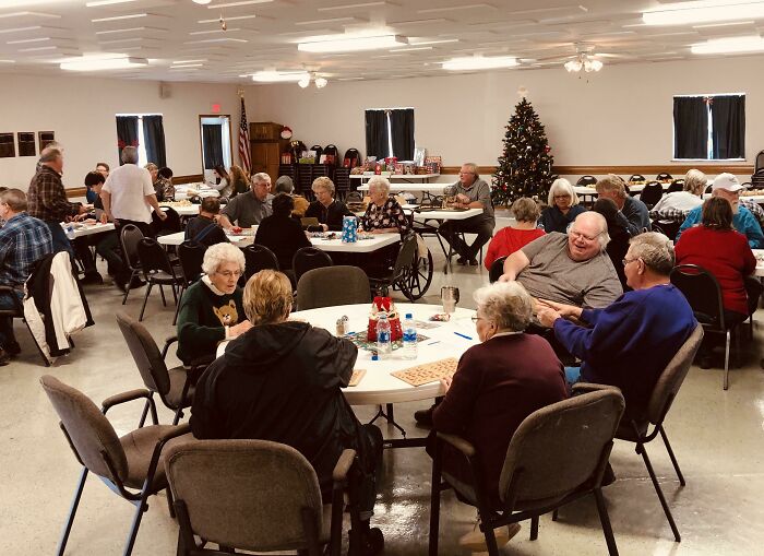 Every Year A Small Town I Grew Up In Have A Christmas Celebration For People Who Don’t Have Anywhere Else To Go