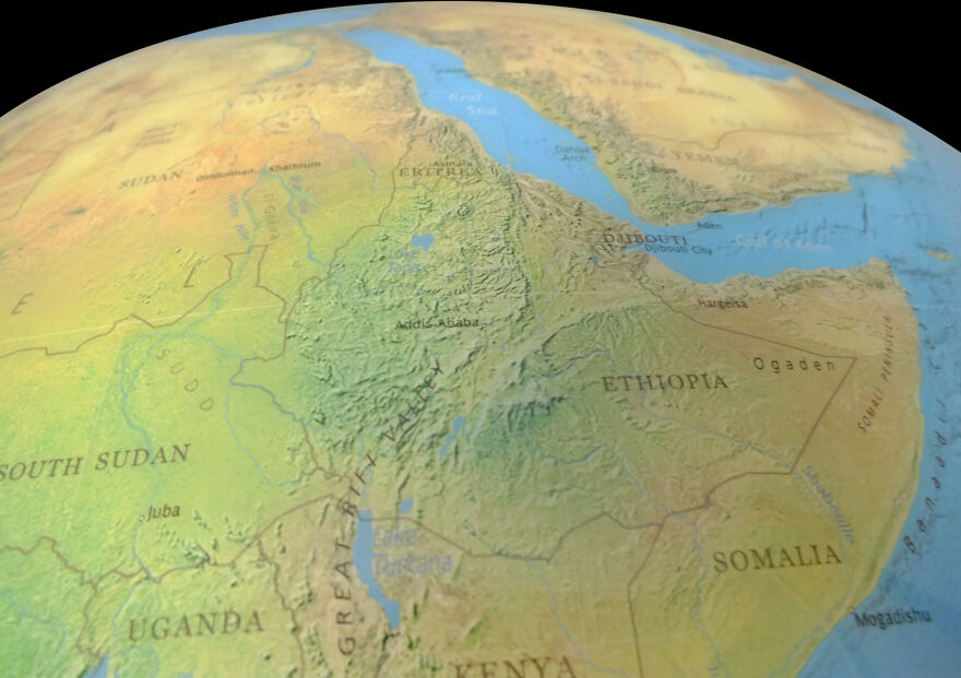 I Create Large Earth Globes From Gypsum And Natural Pigments (16 Pics)