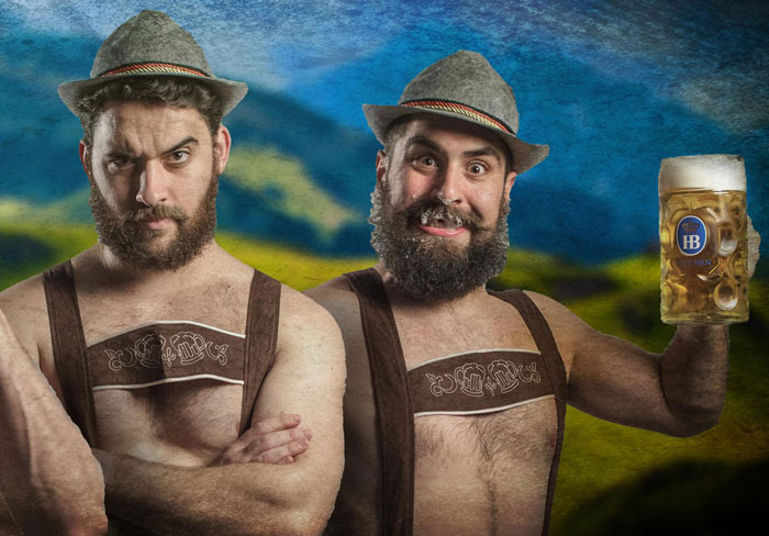 Every Year, This Group Of Friends Do Themed “No Shave November” Pictures Every Year, This Group Of Friends Do Themed “No Shave November” Pictures