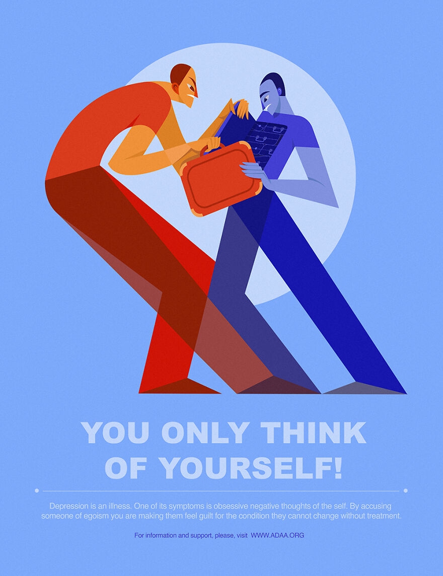 You Think Only Of Yourself!