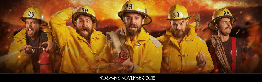 Every Year, This Group Of Friends Do Themed “No Shave November” Pictures Every Year, This Group Of Friends Do Themed “No Shave November” Pictures