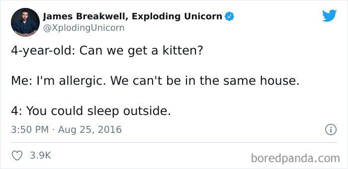 It's Not Like I Bought The House Kid