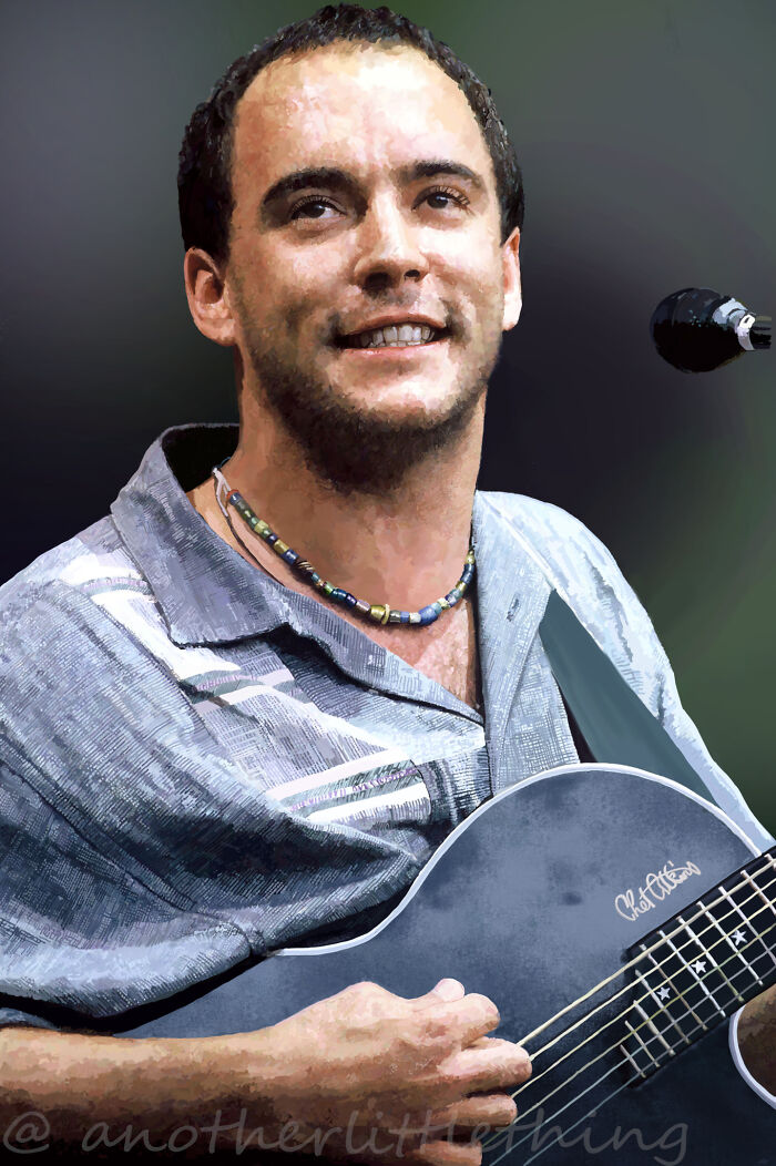 Dave Matthews- Digital Painting.