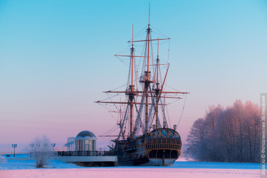 "Goto Predestination" On A Winter Morning.