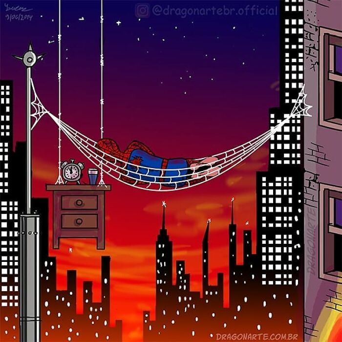 Daily-Lives-Of-Superheroes-Comics-Lucas-Nascimento-Dragonarte