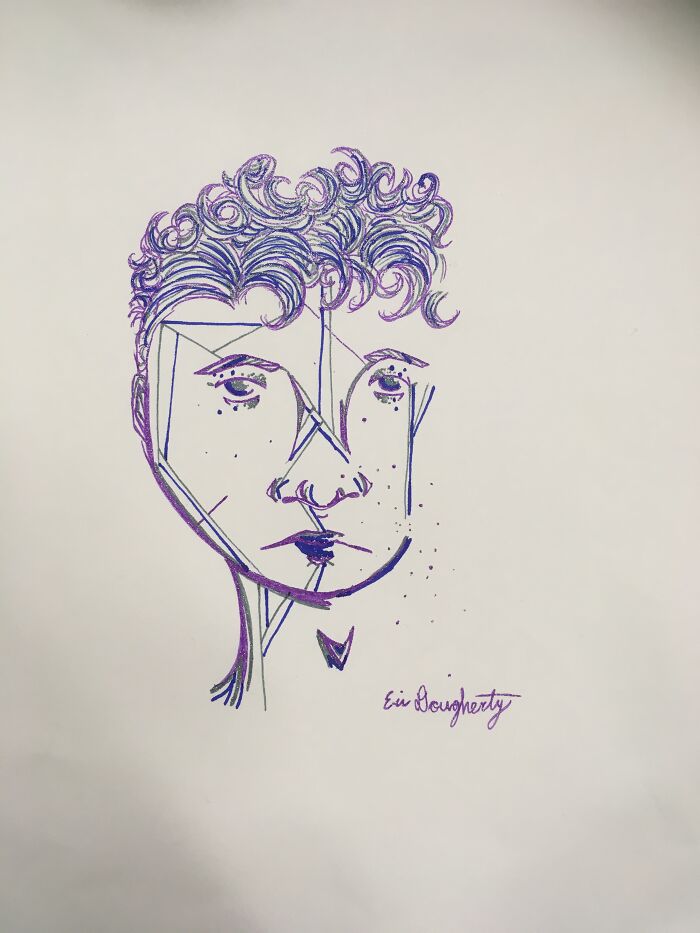 The Kiddo Was Snoozing And I Used Her Glitter Pens