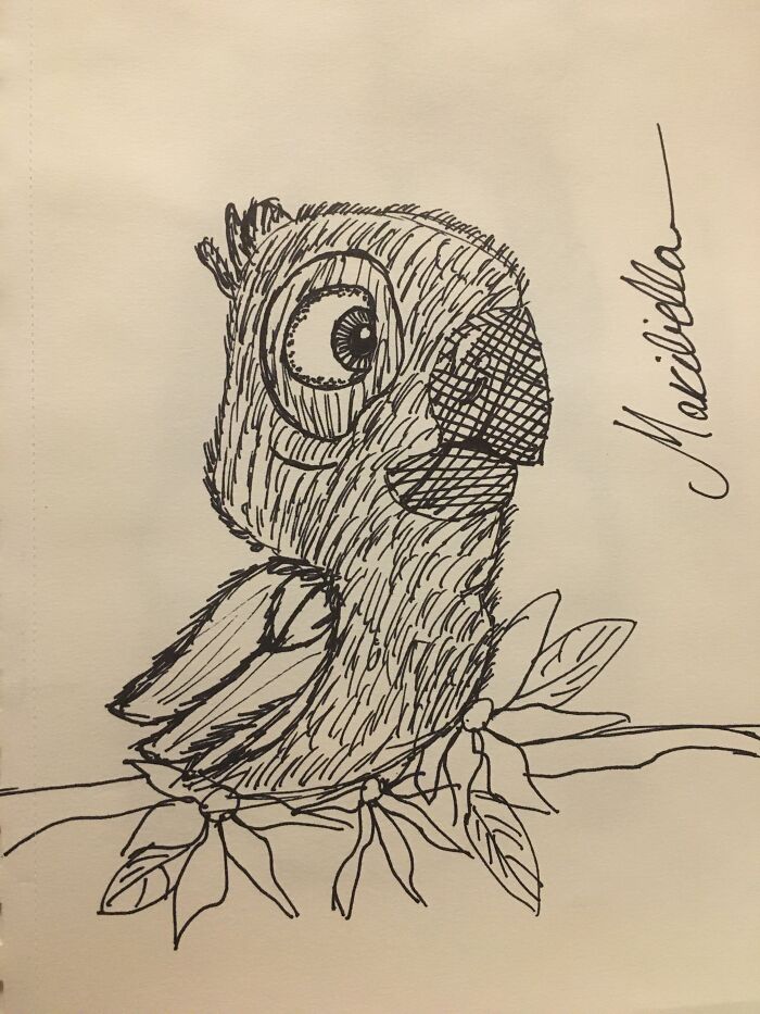 I Drew Dis Wit Ma Own Two Hands