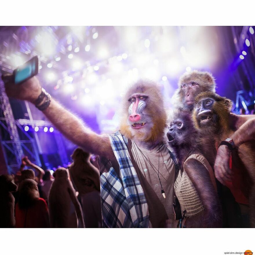 Digital Artist Makes Amazing Image Edits Using Animals, Fruits And Vegetables (120 Pics)