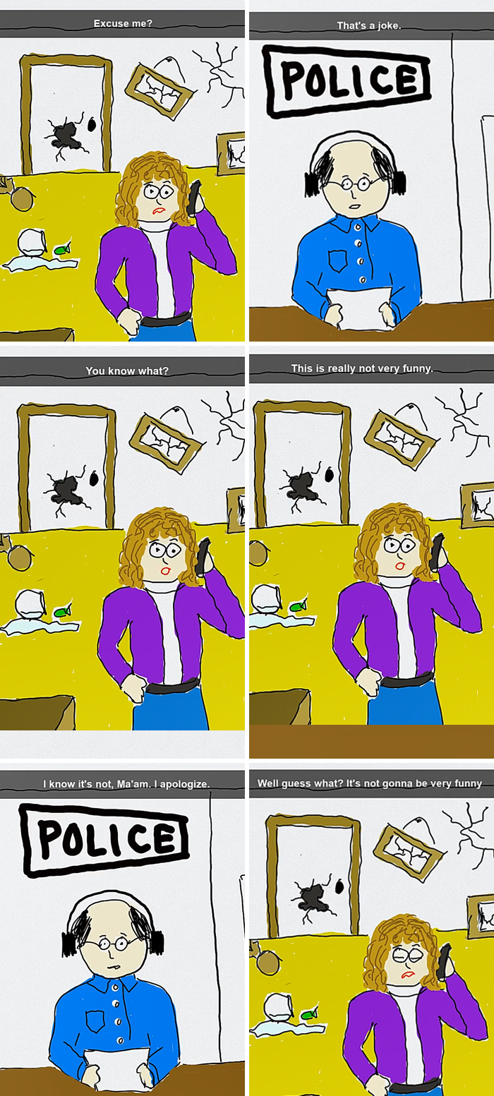 Person 'Collects' Absurd 911 Phone Calls, Starts Animating The Best Ones Person 'Collects' Absurd 911 Phone Calls, Starts Animating The Best Ones