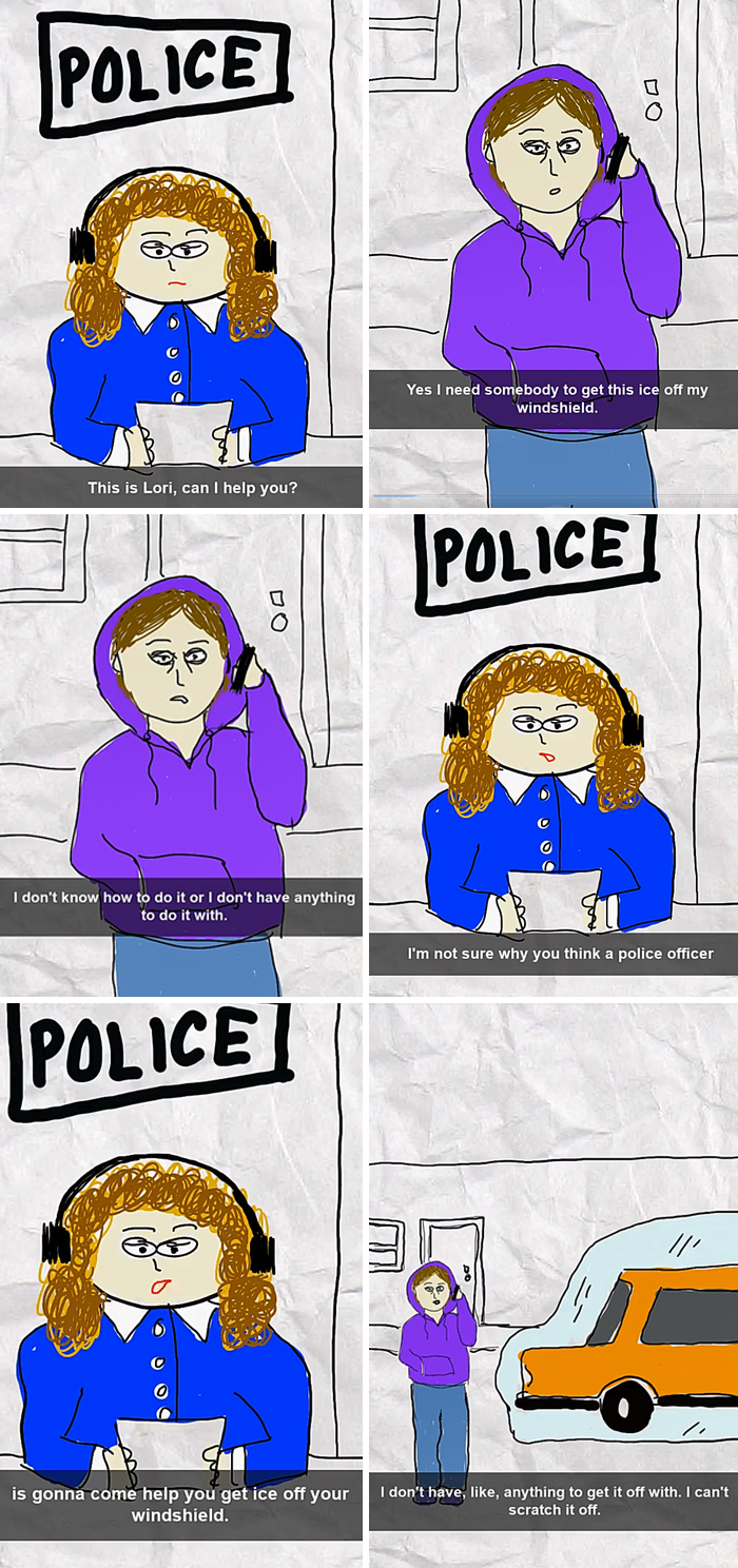 Person 'Collects' Absurd 911 Phone Calls, Starts Animating The Best Ones Person 'Collects' Absurd 911 Phone Calls, Starts Animating The Best Ones