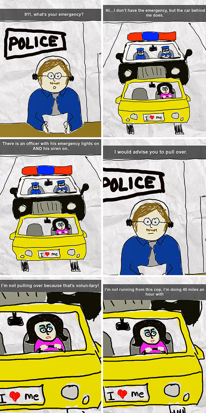 Person 'Collects' Absurd 911 Phone Calls, Starts Animating The Best Ones Person 'Collects' Absurd 911 Phone Calls, Starts Animating The Best Ones