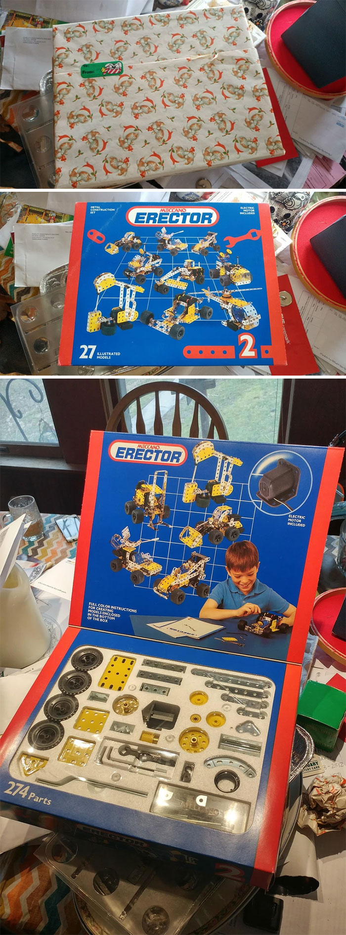 While Cleaning Out My Grandmothers House, My Mom Found A 23 Year Old Christmas Gift To Me From My Deceased Grandfather (1998) And Currently Dying Grandmother. A Beautiful Gift From The Past That Makes Feel Close To Them Both Again Somehow