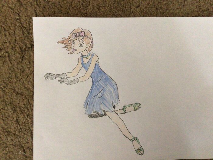 Fairy! (I Also Posted This In Another Challenge! Check It Out! It’s Called “Hey Pandas! What Are Your Best Art Drawings?” I Made It The Ask Pandas)