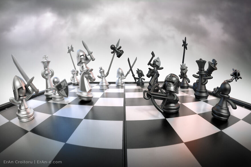 A Couple Inanimate Objects Coming To Life By, Eran Croitoru