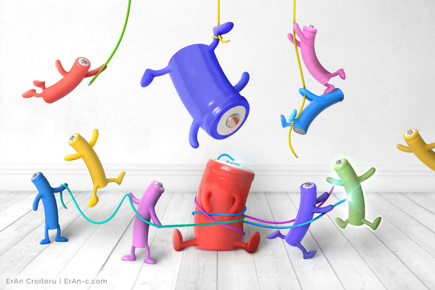 A Couple Inanimate Objects Coming To Life By, Eran Croitoru