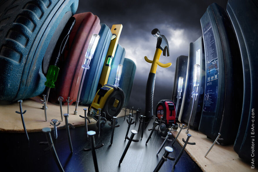 A Couple Inanimate Objects Coming To Life By, Eran Croitoru