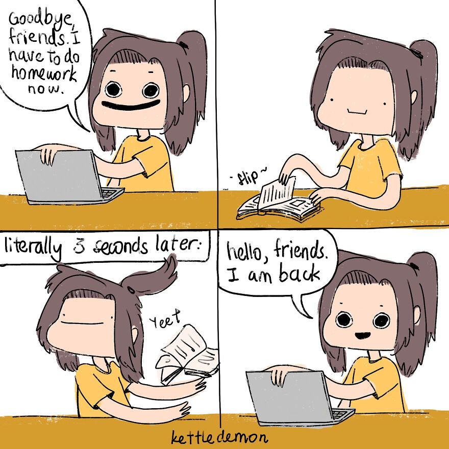 20 Comics About Not Liking People And Bad Decisions