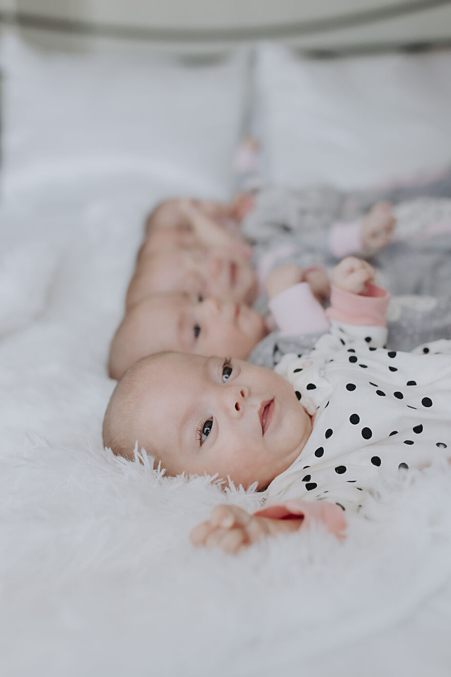 Second Set Of All Girl Quints In The Us Have First Photoshoot!