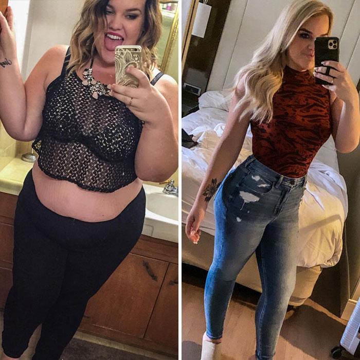 Woman's Ex-Boyfriend Didn't Introduce Her To His Parents Because Of Her Weight, She Lost 200 Lbs To Get Revenge Woman's Ex-Boyfriend Didn't Introduce Her To His Parents Because Of Her Weight, She Lost 200 Lbs To Get Revenge