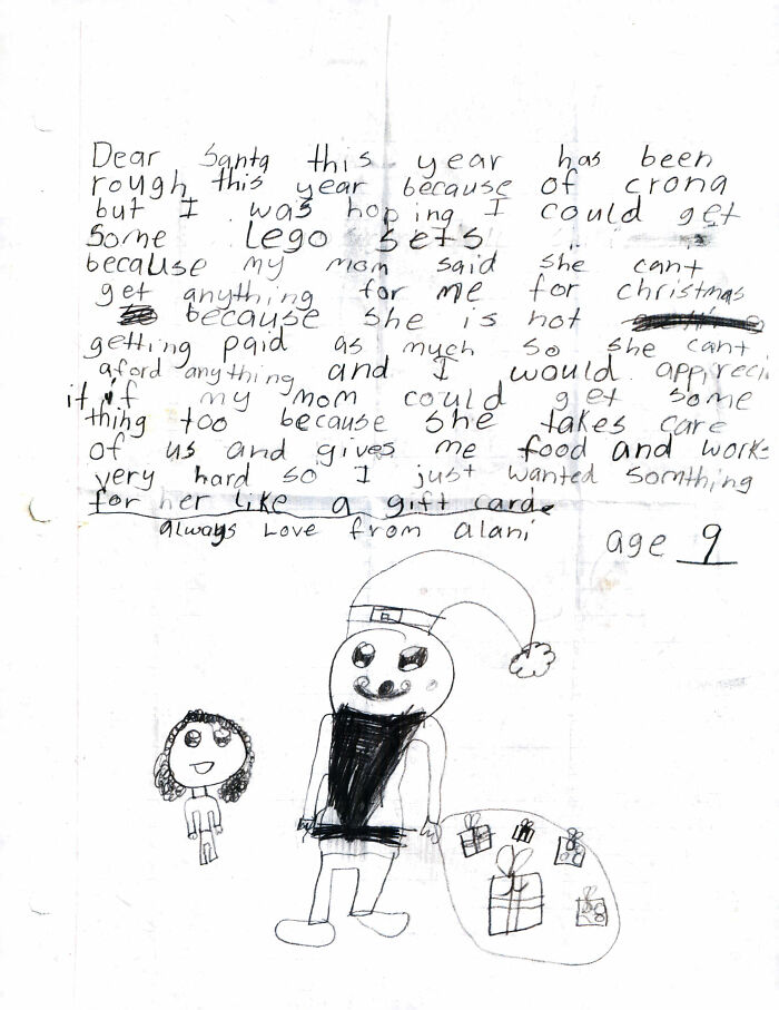 Children Write To USPS' Operation Santa During The COVID Pandemic And Their Requests Are Simply Heartbreaking Children Write To USPS' Operation Santa During The COVID Pandemic And Their Requests Are Simply Heartbreaking